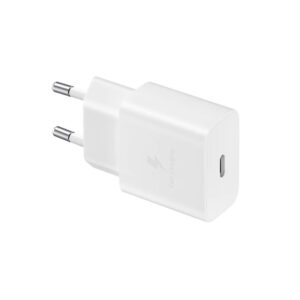 CARICABATTERIA DA RETE SAMSUNG SUPER FAST CHARGING 15W USB-C EP-T1510NWEGEU WHITE.