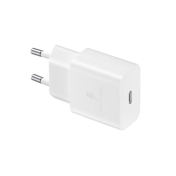 CARICABATTERIA DA RETE SAMSUNG SUPER FAST CHARGING 15W USB-C EP-T1510NWEGEU WHITE.