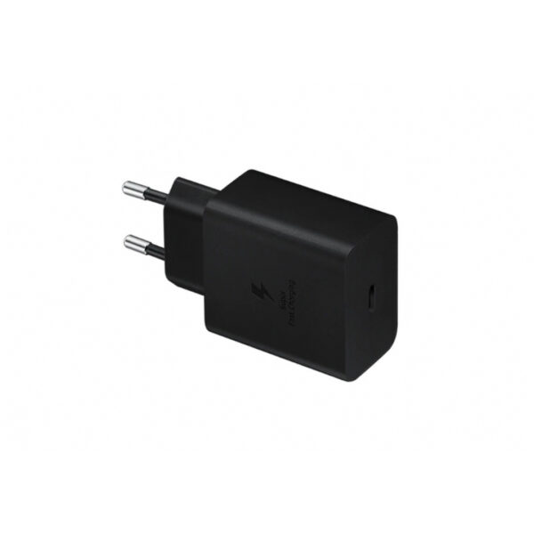 CARICABATTERIA DA RETE SAMSUNG SUPER FAST CHARGING 45W USB-C EP-T4510XBEGEU + CAVO TYPE-C BLACK