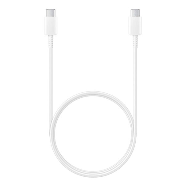 CAVO DATI/CARICA PER SMARTPHONE TYPE-C / TYPE-C SAMSUNG 3A 1M EP-DA705BWEGWW WHITE