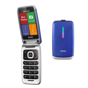 CELLULARE BRONDI CONTENDER DUOS BLU METAL ITALIA