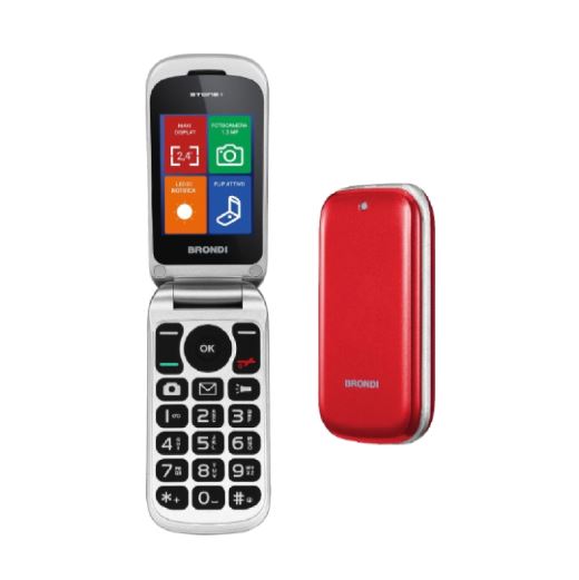 CELLULARE BRONDI STONE+ DUOS RED ITALIA