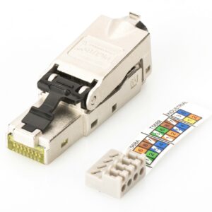 CONNETTORE RJ45 ASSEMBLAGGIO SENZA ATTREZZI CAT 6A