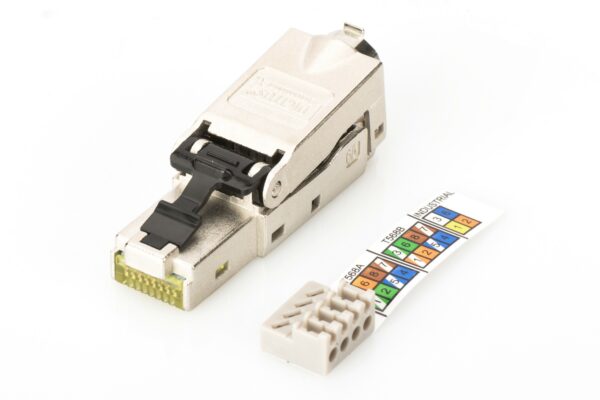 CONNETTORE RJ45 ASSEMBLAGGIO SENZA ATTREZZI CAT 6A