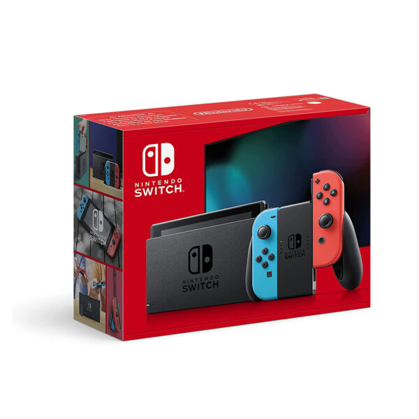 CONSOLE NINTENDO SWITCH JOY-CON ROSSO/BLU NEON ITALIA