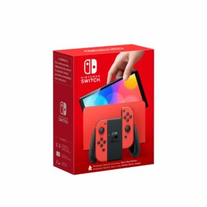 CONSOLE NINTENDO SWITCH OLED JOY-CON EDIZIONE SPECIALE MARIO ROSSA ITALIA