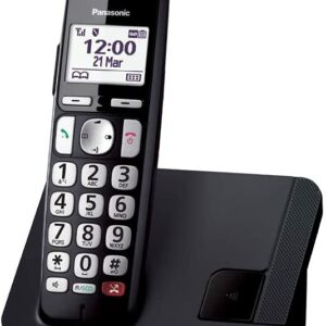 CORDLESS PANASONIC KX-TGE250JTB BLACK