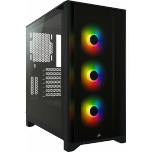 CORSAIR CASE MIDDLE TOWER iCUE 4000X RGB PANNELLO IN VETRO NO ALIM CC-9011204-WW