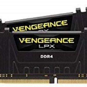 CORSAIR RAM DDR4 32GB (2*16GB) 3600MHz PC4-28800 BLACK CMK32GX4M2D3600C18