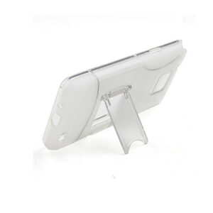 COVER IN PLASTICA DURA TRASPARENTE CON SUPPORTO PER SAMSUNG GALAXY S2 i9100