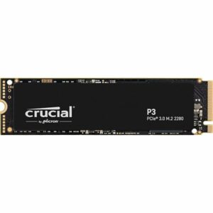 CRUCIAL SOLID STATE DRIVE SSD P3  2TB 3D NAND PCIe M.2 NVME CT2000P3SSD8