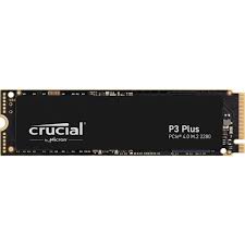 CRUCIAL SOLID STATE DRIVE SSD P3 PLUS 1TB PCIe M.2 NVMe CT1000P3PSSD8