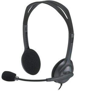 CUFFIE + MICROFONO LOGITECH H111 HEADSET 981-000593