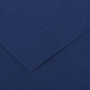 Canson Guarro Confezione da 25 Carte Iris da 185g - 50x65cm - Colore Blu Oltremare