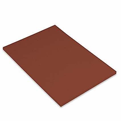 Canson Guarro Confezione da 50 Cartoncini A4 Iris da 185 g - 21x29,7 cm - Colore Cioccolato