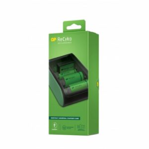 Caricabatterie Universale ReCyko B631 per Ricarica Contemporanea di Batterie Ricaricabili 1,5V Mini Stilo AAA, Stilo AA, C, Torcia D e 9V