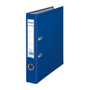 Cartella a leva Dohe Archicolor con Rado - Cartone - Formato Folio - Dorso stretto - Colore blu