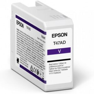 ORIGINALE Epson Cartuccia d'inchiostro Violetto C13T47AD00 T47AD 50ml