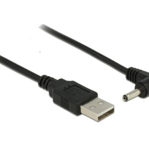 Cavo Di Alimentazione Usb Dc 3,5 X 1,35Mm 90° 1,5 Mt