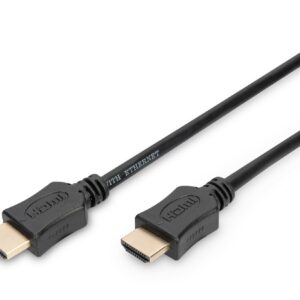 Cavo Di Collegamento Hdmi 3D Con Ethernet Connettori Dorati Mt. 10 Tripla Schermatura