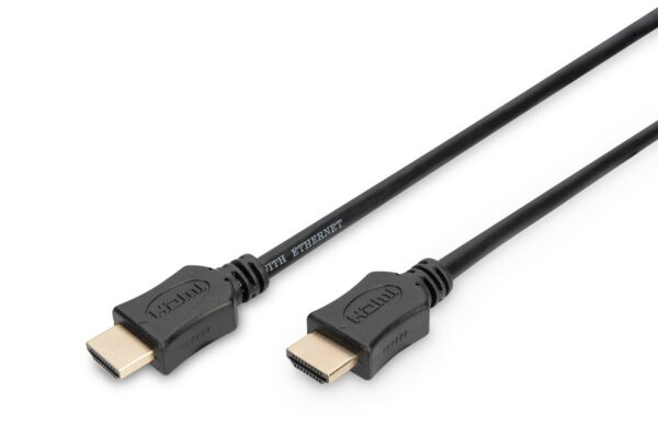 Cavo Di Collegamento Hdmi 3D Con Ethernet Connettori Dorati Mt. 10 Tripla Schermatura