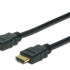 Cavo Di Collegamento Hdmi 4K 3D Con Ethernet Connettori Dorati Mt. 1 Tripla Schermatura