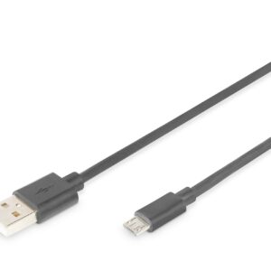 Cavo Di Connessione Micro Usb 2.0 "B" - Lunghezza Mt. 1,80 Schermato