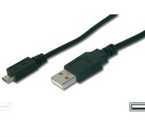 Cavo Di Connessione Micro Usb "B" - Lunghezza Mt. 3 Schermato