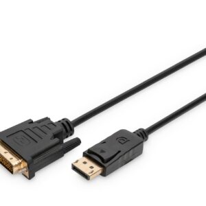 Cavo Displayport - Dvi 24+1 Maschio/Maschio Mt 2