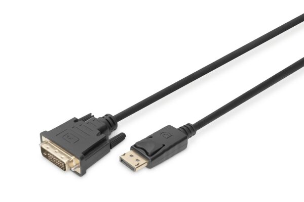 Cavo Displayport - Dvi 24+1 Maschio/Maschio Mt 2 Digitus