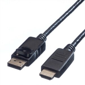 Cavo Dp-Hdtv 3Mt M/M Value Displayport-Hdmi 2K1080P 60Hz