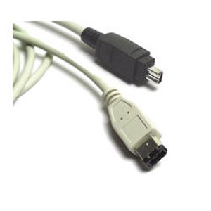 Cavo FireWire IEEE-1394 Spina 4P / Spina 6P - 2 Mt