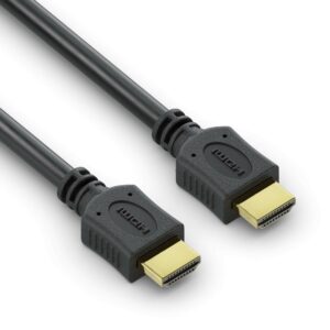 Cavo HDMI a HDMI nero 4K 60Hz 2 m connettori placcati oro ad alta velocità