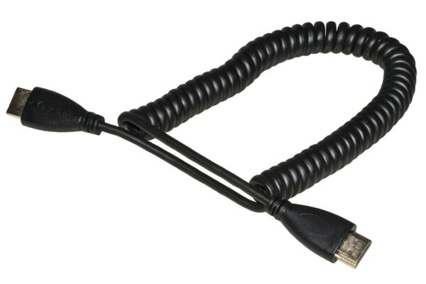 Cavo Hdmi Maschio-Maschio A Spirale Estensibile Fino A Mt 1,60