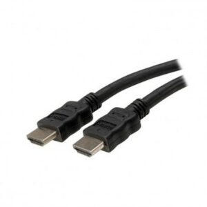 Cavo Hdmi+Ethernet 1Mt M/M Bk Adj