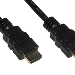 Cavo Hdmi<Sup>®</Sup> 4Kx2K Per Pc, Notebook, Hdtv, Ecc Contatti Dorati Mt 1 Colore Nero