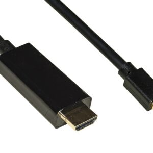 Cavo Mini Dp-Hdmi M/M 1,8Mt Dp 1.4 -Hdmi 2.0 4Kx2K 60Hz 18Gbps Hdr