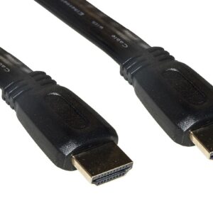 Cavo Piatto Hdmi<Sup>®</Sup> 4K Contatti Dorati Mt 2