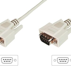 Cavo Prolunga Per Modem- Mouse Ecc. Pin-To-Pin (Modem Cable) 9 Poli Maschio/Maschio Mt.3 (Ak 174 3M)