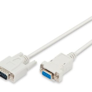 Cavo Prolunga Seriale Rs232 Pin-To-Pin (Modem Cable) 9 Poli Maschio/Femmina Mt.2