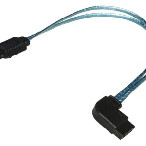 Cavo Sata 7 Poli  Con Connettore Angolo Destra Verticale Cm 20