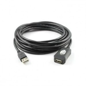 Cavo Usb 2.0 A-A 5Mt M/F Prolunga Bk Ripetitore Di Segnale Adj