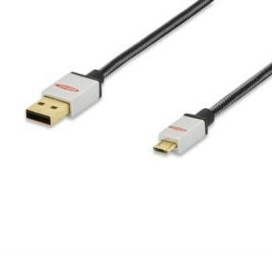 Cavo Usb 2.0 In Blister Connettori A - Micro B Mt 0,25