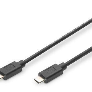 Cavo Usb 2.0 Tipo-C M/M, 1.0 Mt 3A Nero