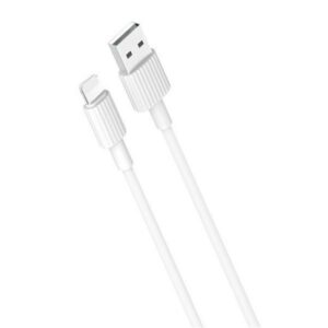 Cavo XO USB-A maschio a Lightning - Ricarica + Trasmissione dati ad alta velocità - 2,4 A - 1 m - Colore bianco