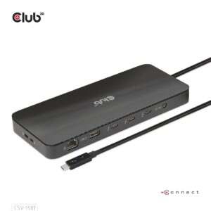 Club 3D Thunderbolt Tm 4 Certified 11-In-1 Docking Station