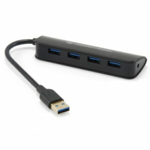 Conceptronic C4PUSB3 USB 3.2 Gen 1 (3.1 Gen 1) Type-A 4800 Mbit/s Nero