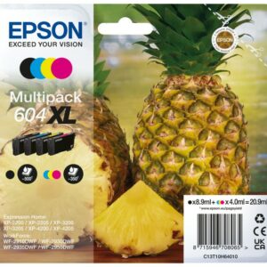 Confezione da 4 cartucce d inchiostro originali Epson 604XL - C13T10H64010