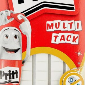 Confezione multitack Pritt da 65 pezzi di mastice adesivo bianco: forte, pulito e rimovibile