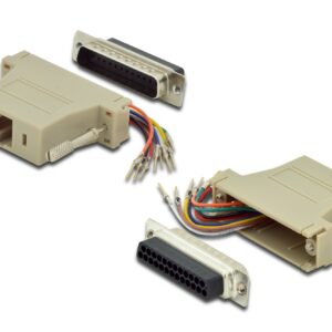 Connettore Modulare 25 Poli Maschio - 8 Poli - Rj45